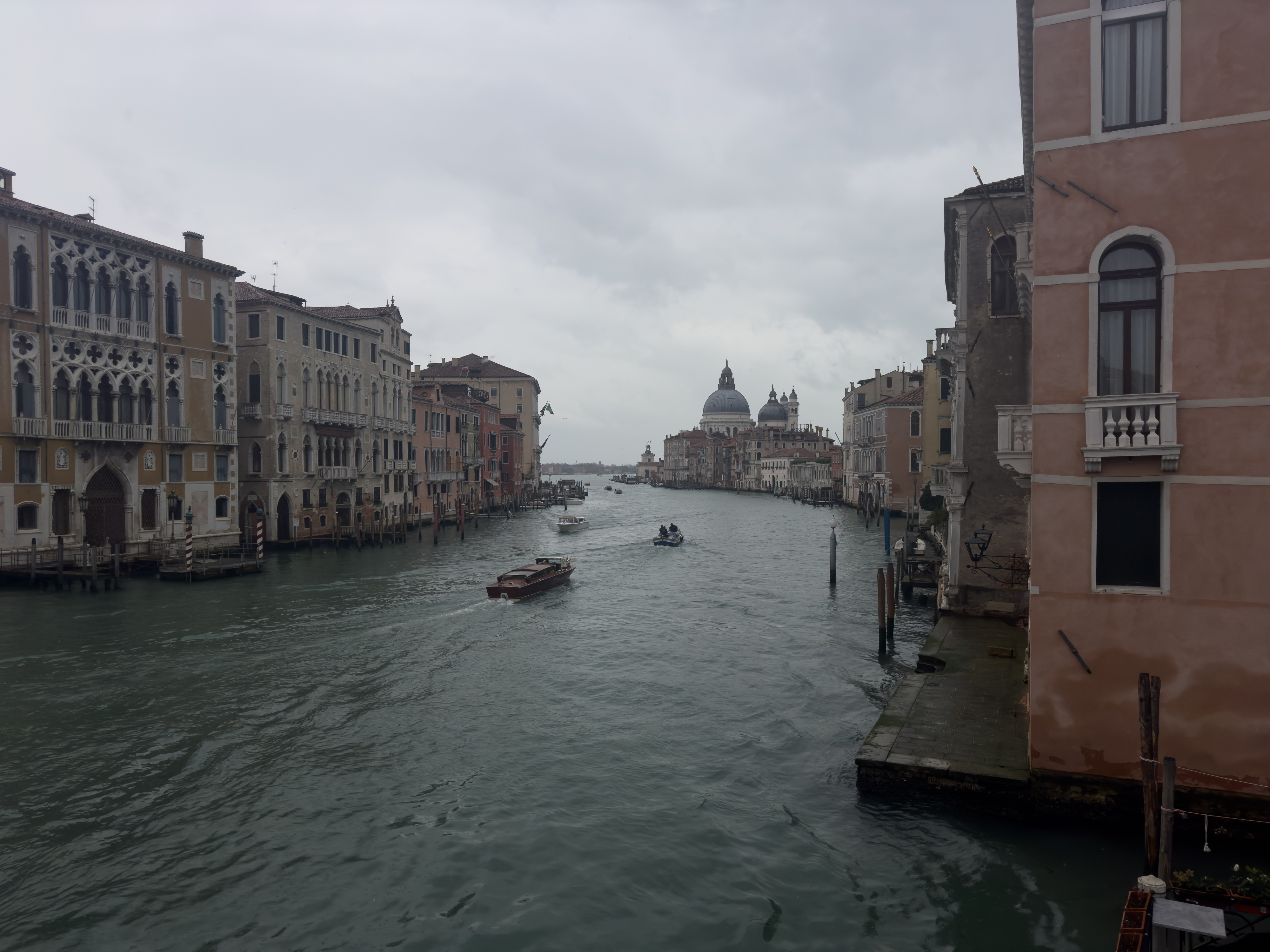 A Bridge across the Grand Canal
          of Venice